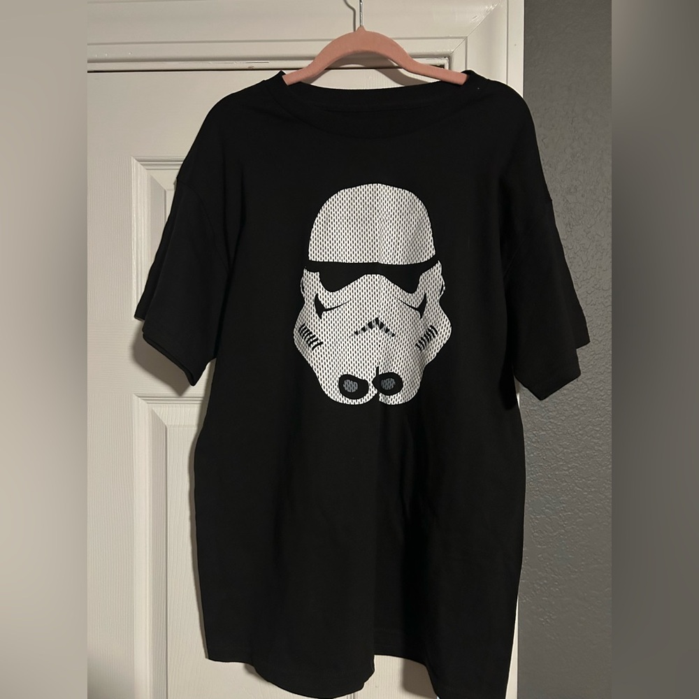 Star Wars Black Tee with White Graphic